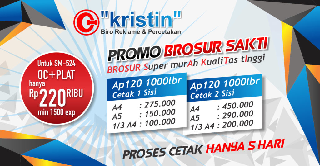 Kristin Printing Cetak Murah Surabaya