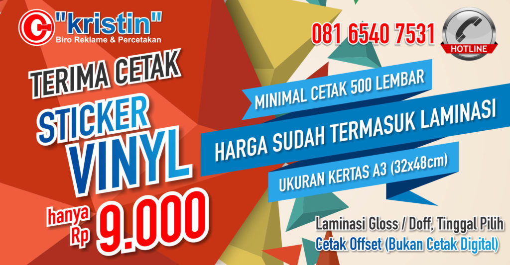 Kristin Printing Cetak Murah Surabaya
