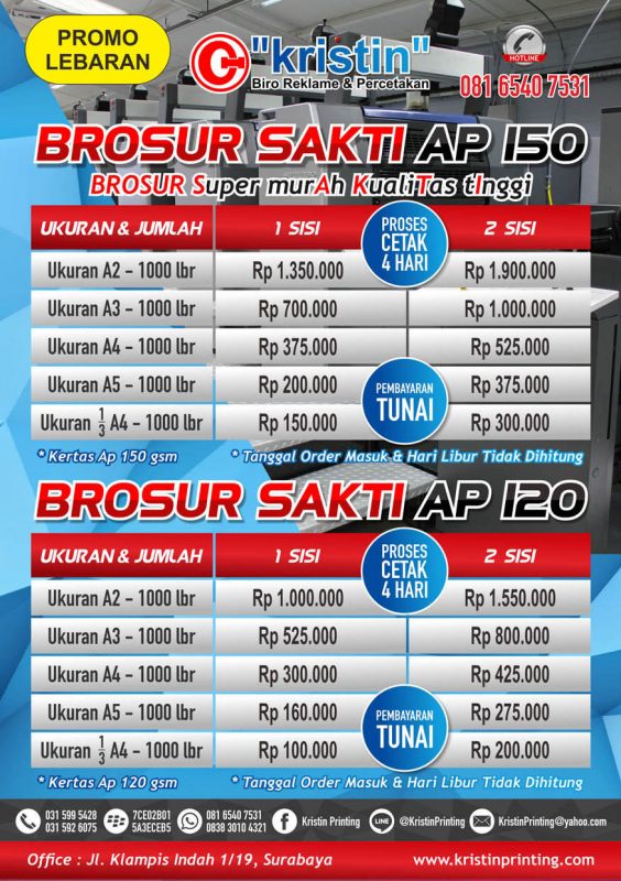 Kristin Printing Cetak Murah Surabaya