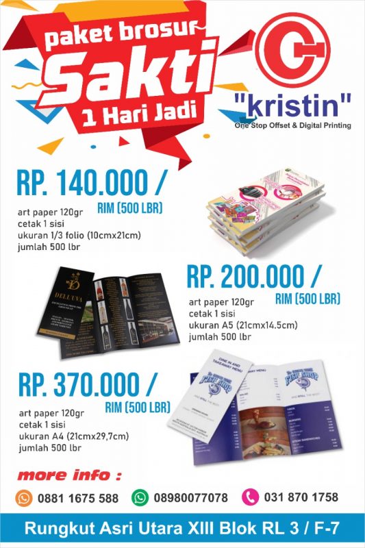 Kristin Printing Cetak Murah Surabaya