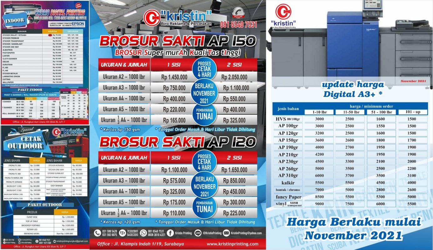 Kristin Printing Cetak Murah Surabaya