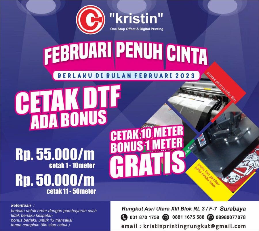 Kristin Printing Cetak Murah Surabaya