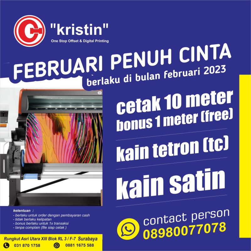 Kristin Printing Cetak Murah Surabaya